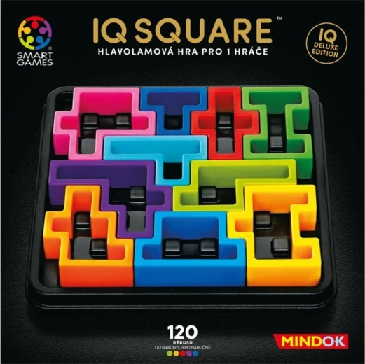 MINDOK SMART GAMES IQ Deluxe Square Logikpuzzle