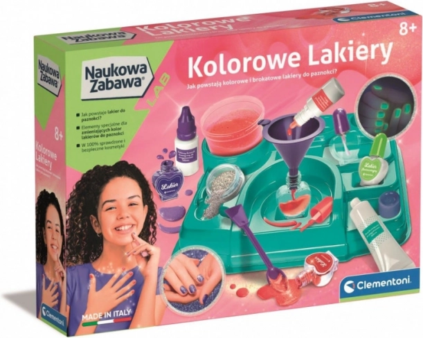 Clementoni Kreativset zur Herstellung von Nagellacken für Kinder