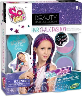 Bunte Haarfarbe für Kinder