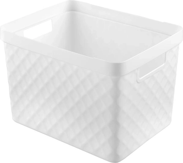 Plastikkorb HEIDRUN 36 × 27 × 23 cm, Farbmix