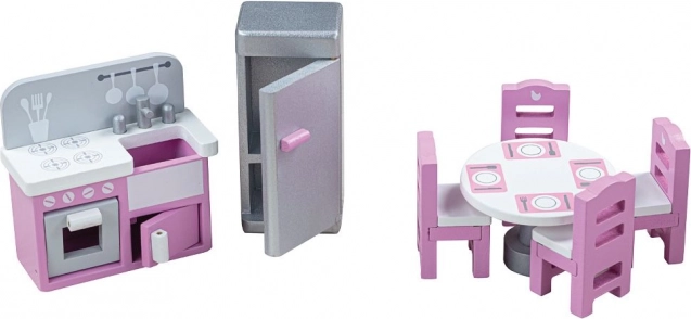 Tidlo Holzmöbel für das Puppenhaus – Küche