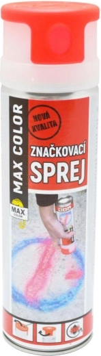 Markierspray MAX COLOR 500 ml – leuchtend rot