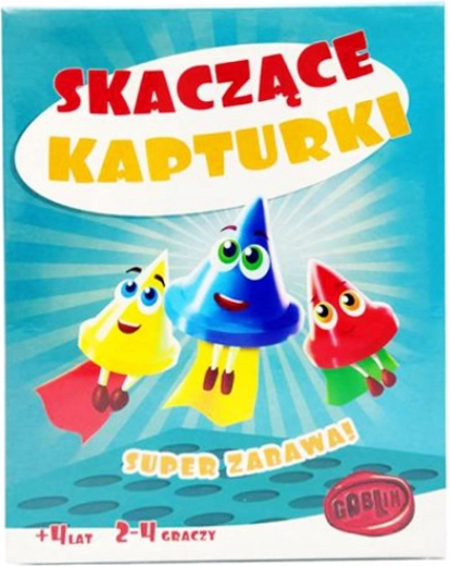 Hüpfende Hütchen – Familiäres Geschicklichkeitsspiel