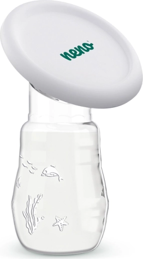 Neno Leite Silikon-Milchsammler für Muttermilch 100 ml