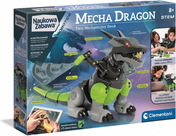 Educatives Mecha-Drachen-Bauset