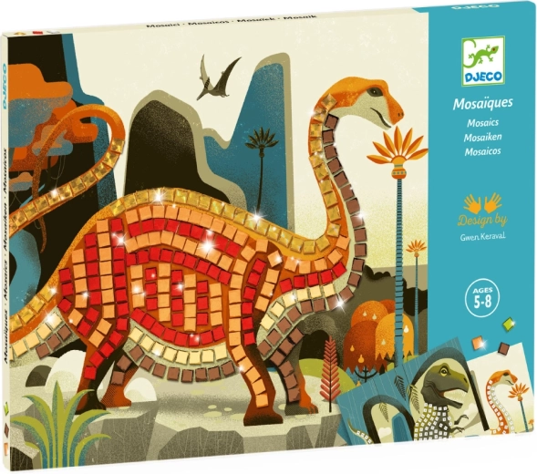 Djeco Mosaikbilder Dinosaurier
