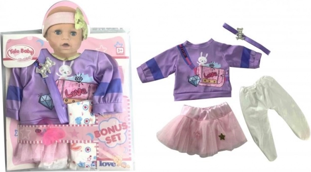 PLEJO Puppenkleidungsset 40–43 cm