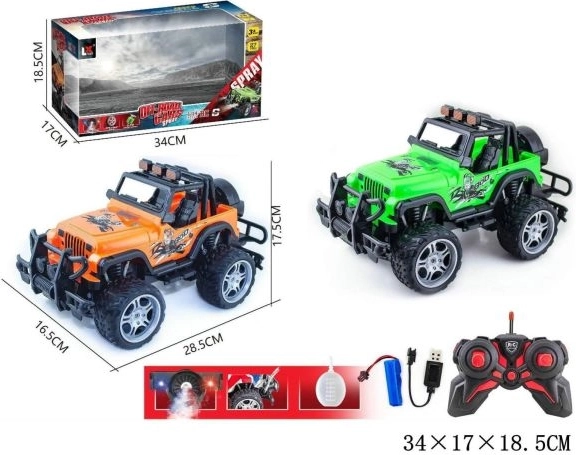 Ferngesteuerter Jeep mit Ladegerät