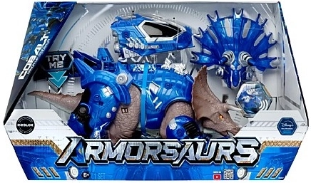 MGA Armorsaurs Armor-Up Dinosaurier Cobalt
