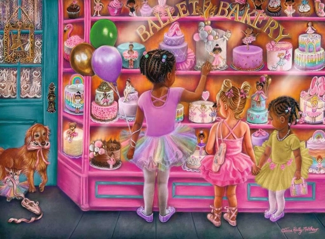 Ravensburger Puzzle „Konditorei für Ballerinas“ XXL – 100 Teile