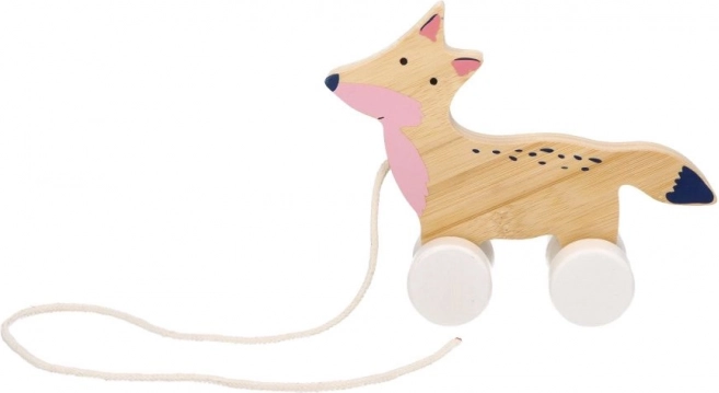 Bambus-Fuchs zum Ziehen