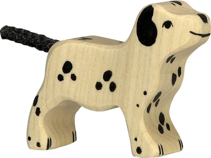 Holztiger Dalmatiner stehend, klein – 1 Stück