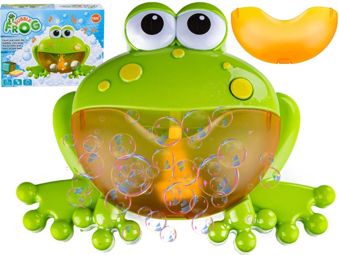 Badewannen-Seifenblasenmacher Frosch – 1 Stück