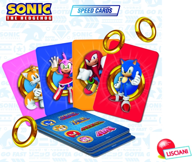 Lisciani Sonic Speed Kartenspiel