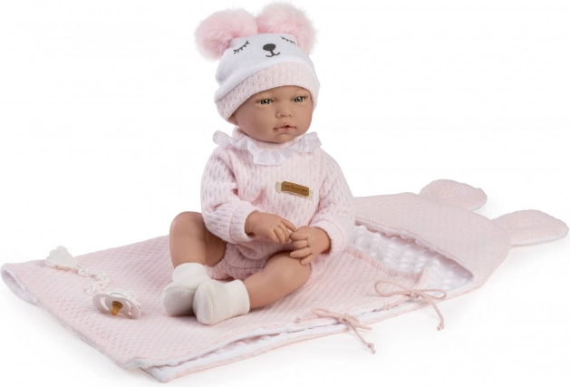 Guca Andrea realistische Babypuppe mit Geräuschen 38 cm