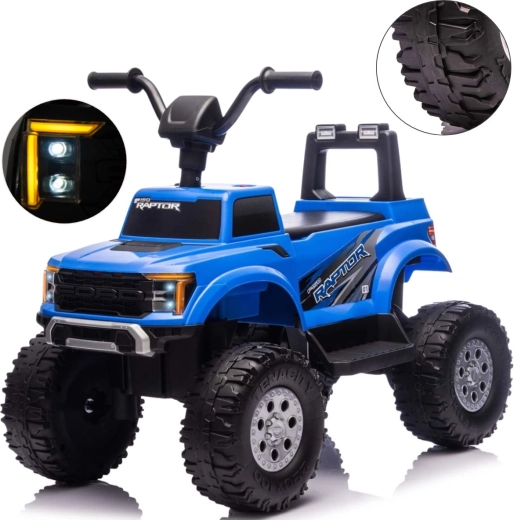 Elektrisches Kinderauto Milly Mally Ford F-150 Raptor blau