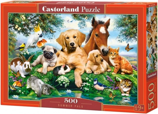 Puzzle 500 Teile Summer Pals CASTORLAND