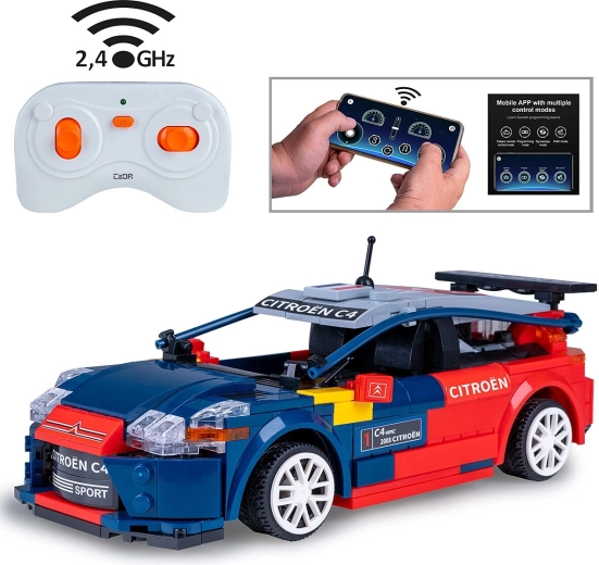 CaDA Citroën C4 WRC 2008 RC-Bausatz 1:20