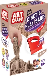 Art Craft kinetischer Sand naturfarben 500 g