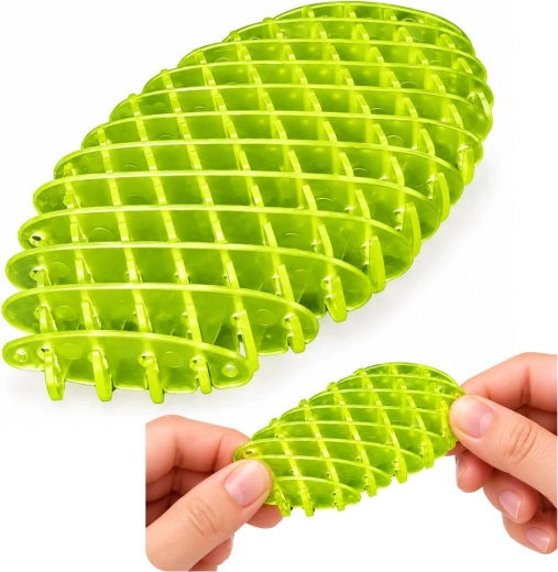 Grüner elastischer Anti-Stress-Fidget 5 cm
