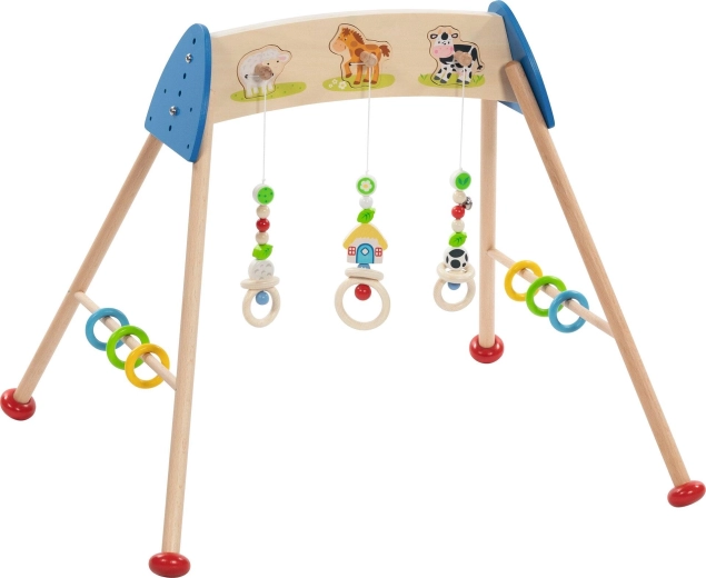 Baby-Spielbogen mit Bauernhofgeräuschen