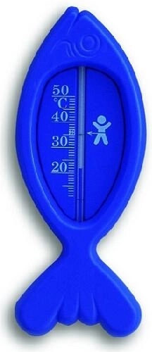 Badezimmerthermometer Fisch 15 cm, Farbmix