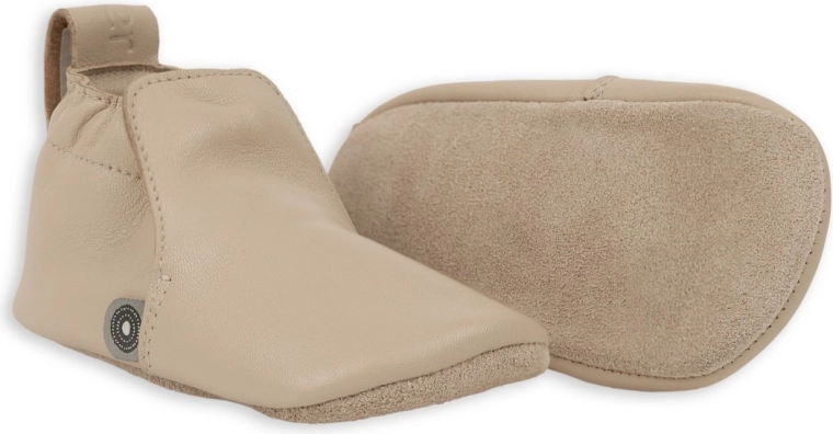 Lodger Leder-Lauflernschuhe beige, 15–18 Monate