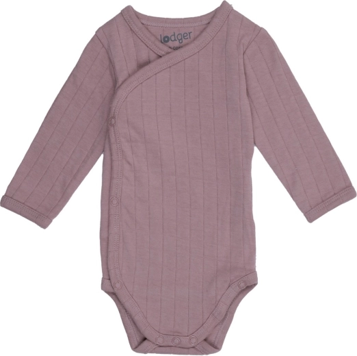 Lodger hydrophiler Body mit langen Ärmeln Solid Rose 74