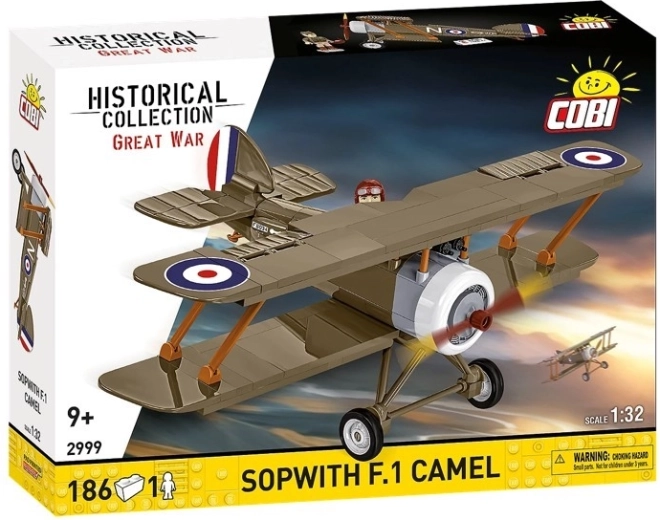 Cobi Sopwith F.1 Camel Flugzeug-Bausatz 1:32