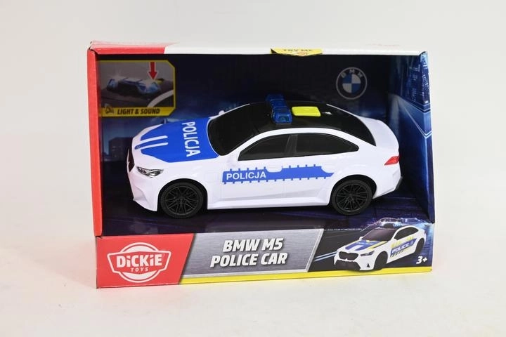 Dickie SOS Polizeiauto BMW M3/M5 15 cm