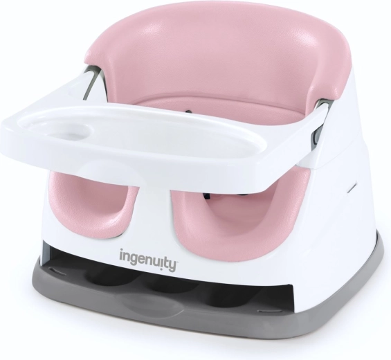 Ingenuity Sitzerhöhung für den Stuhl 2-in-1 Baby Base Peony