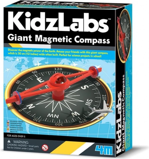 Riesiger magnetischer Kompass für Kinder 4M