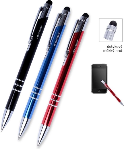 Kugelschreiber CONCORDE Soft mit Touch-Spitze