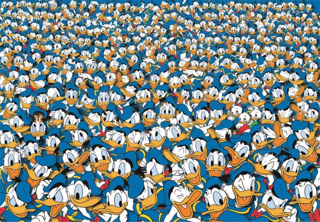 Clementoni Puzzle Impossible Donald Duck 1000 Teile