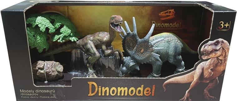 Dinosaurierwelt – Set mit Dinosaurierfiguren, 4 Arten