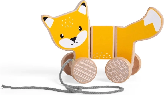 Nachzieh-Fuchs aus FSC-Holz BIGJIGS TOYS