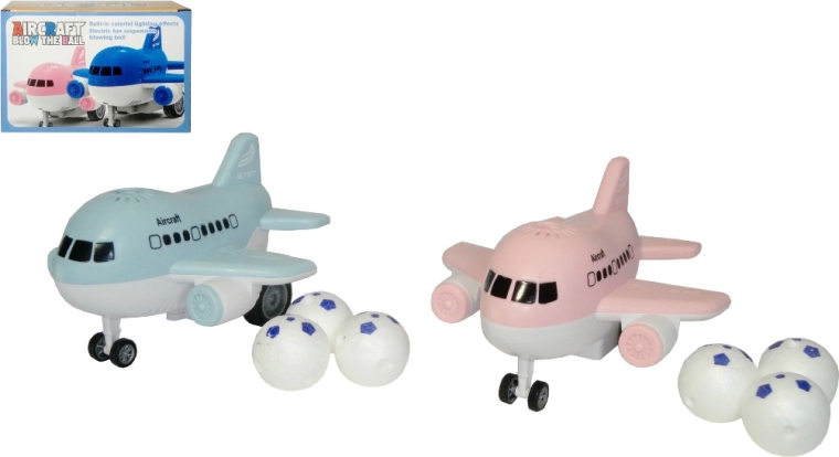 Flugzeug mit Licht, Sound und schwebendem Ball