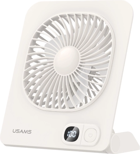 USAMS magnetischer Tischventilator weiß