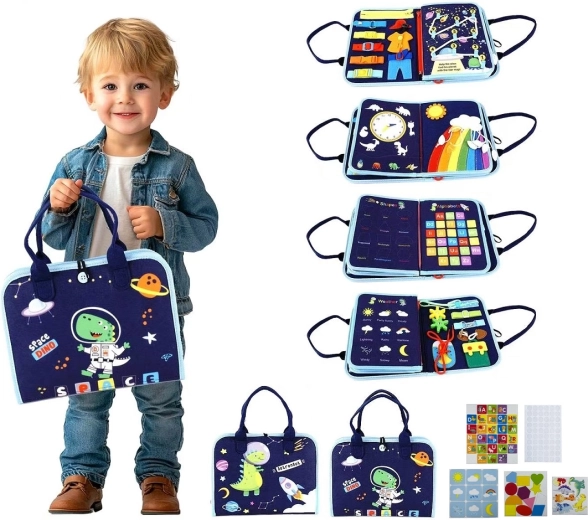 2Kids Toys sensorisches Busy-Buch Weltraum
