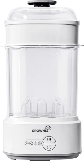 Flaschensterilisator mit Trocknung GROWNSY, grau