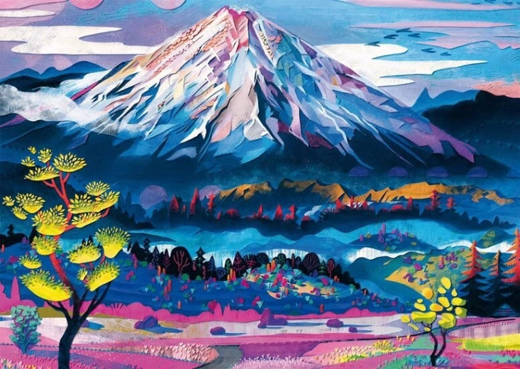 Schmidt Puzzle Ruhe der Berge 1000 Teile