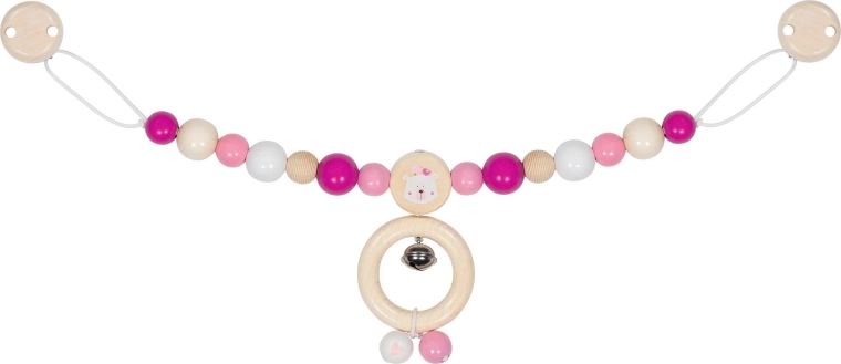 Goki Kinderwagenkette mit Eisbärchen und Clips