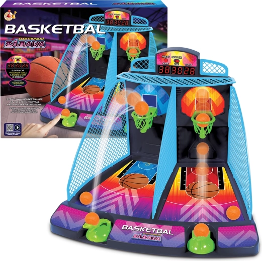 Elektronisches Tischspiel Basketball Neon