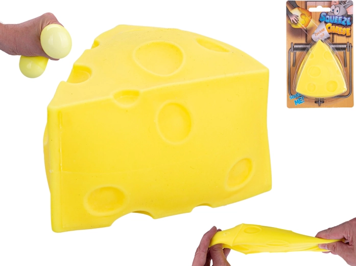 Dehnbarer Anti-Stress-Käse 8 cm