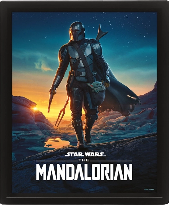 3D Bild MANDALORIAN Nightfall