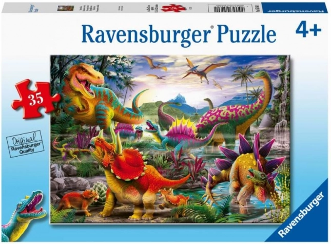 Ravensburger Puzzle T‑Rex Terror 35 Teile