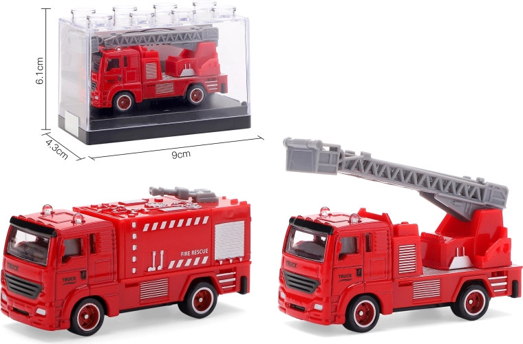 Metall-Modell eines Feuerwehrautos 1:64 – mehrere Varianten