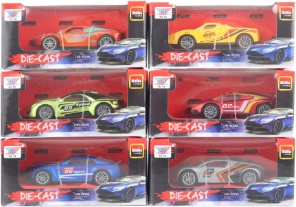 Metallauto mit Rückziehmotor