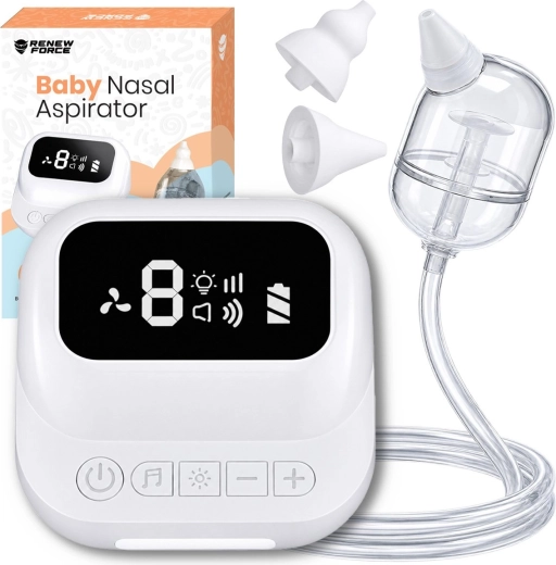 Elektrische Nasensaugpumpe RENEW FORCE mit Schlauch