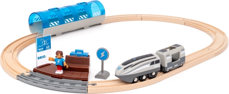 BRIO World Zug-Set mit Turbo-Zug